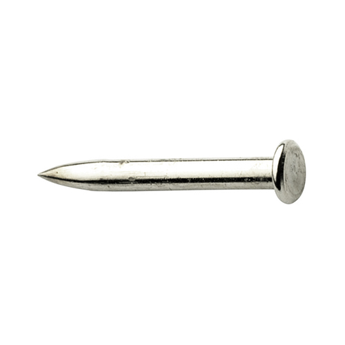 Pins for Clutches, Brass Nickel-Plated, 10 mm - 5 pieces