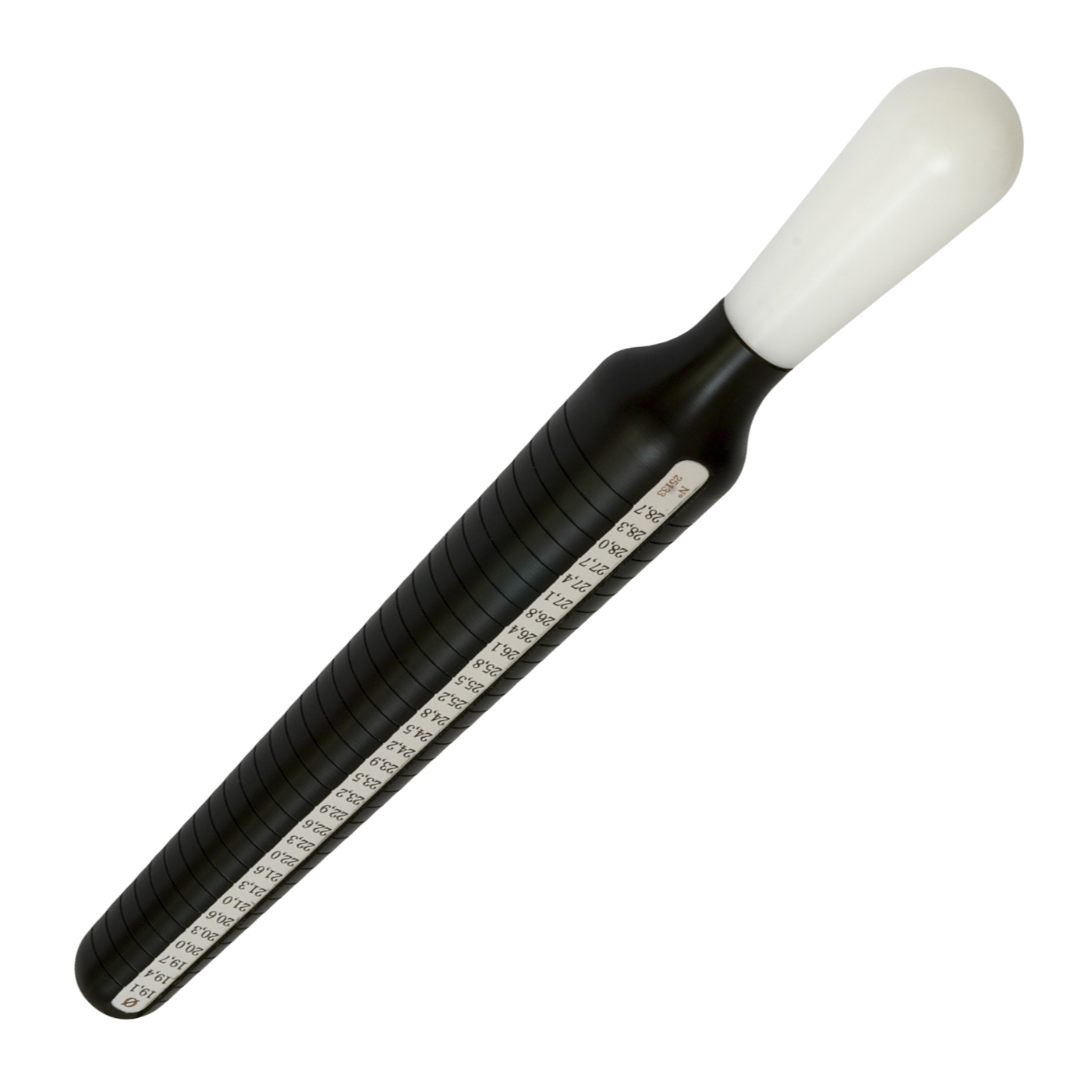 Lerche Ringstock groß, aus Delrin, Umfang 60-90 mm - 1 Stück