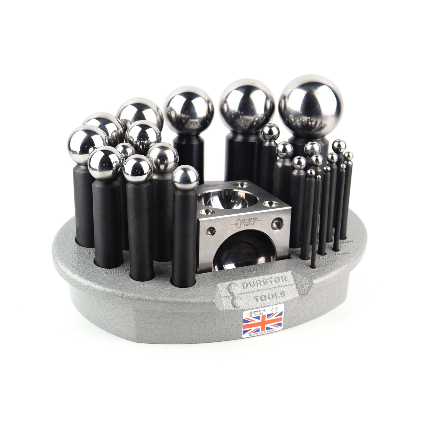 Set of Doming Punches, with Doming Block - 1 set