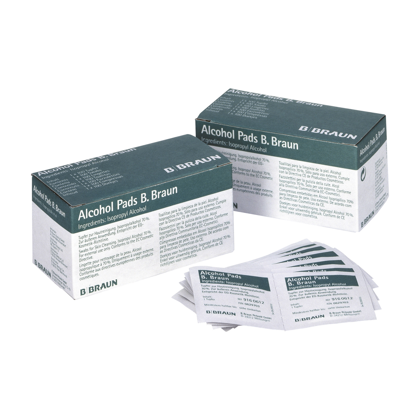 Alkomed Disposable Alcohol Swabs - 100 pieces