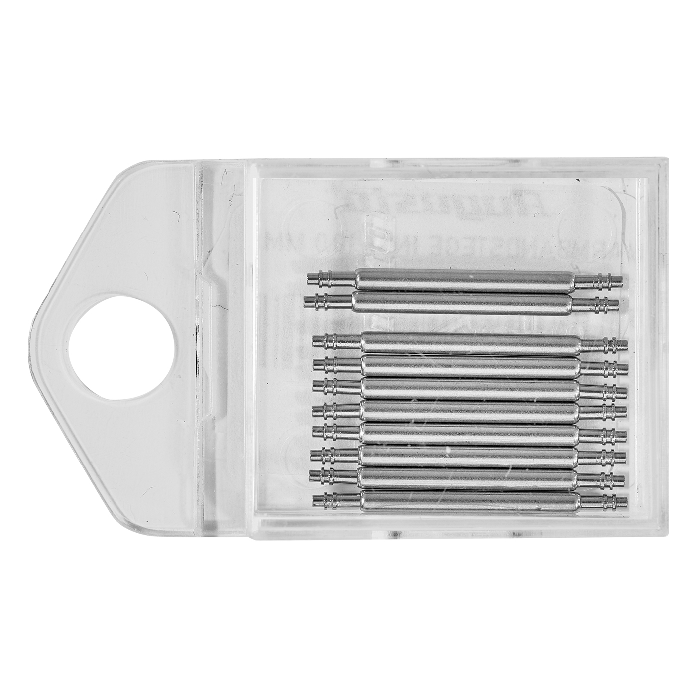 Federstege mit Doppelbund, Edelstahl, Ø 1,5 mm, 18 mm - 10 Stück