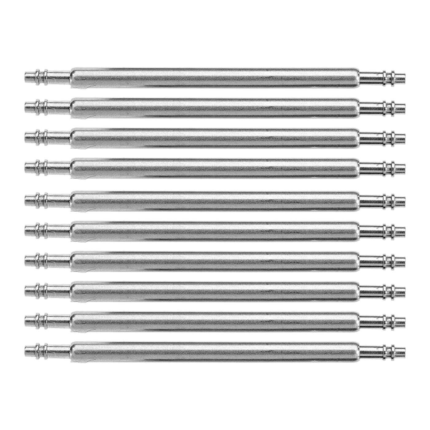 Federstege mit Doppelbund, Edelstahl, Ø 1,5 mm, 24 mm - 10 Stück