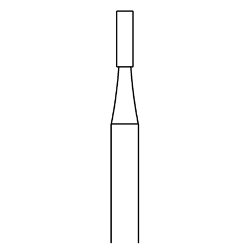 Zylinderfräser, Fig. 49, ø 1,4 mm - 1 Stück
