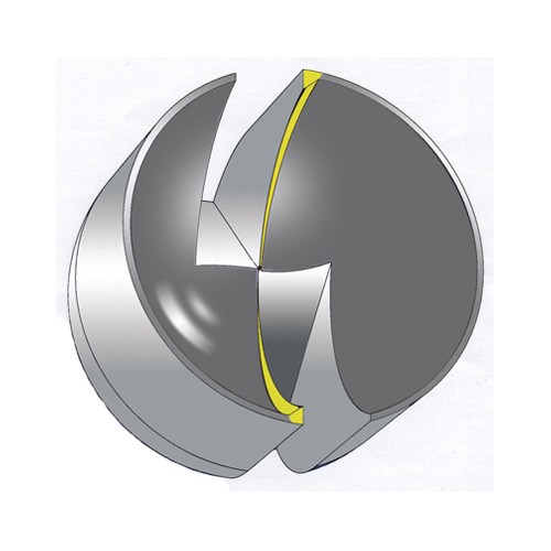 Twincut Hollow Drill, Fig. 411T, ISO 009 - 1 piece Twincut Hollow Drill, Fig. 411T, ISO 009 - 1 piece