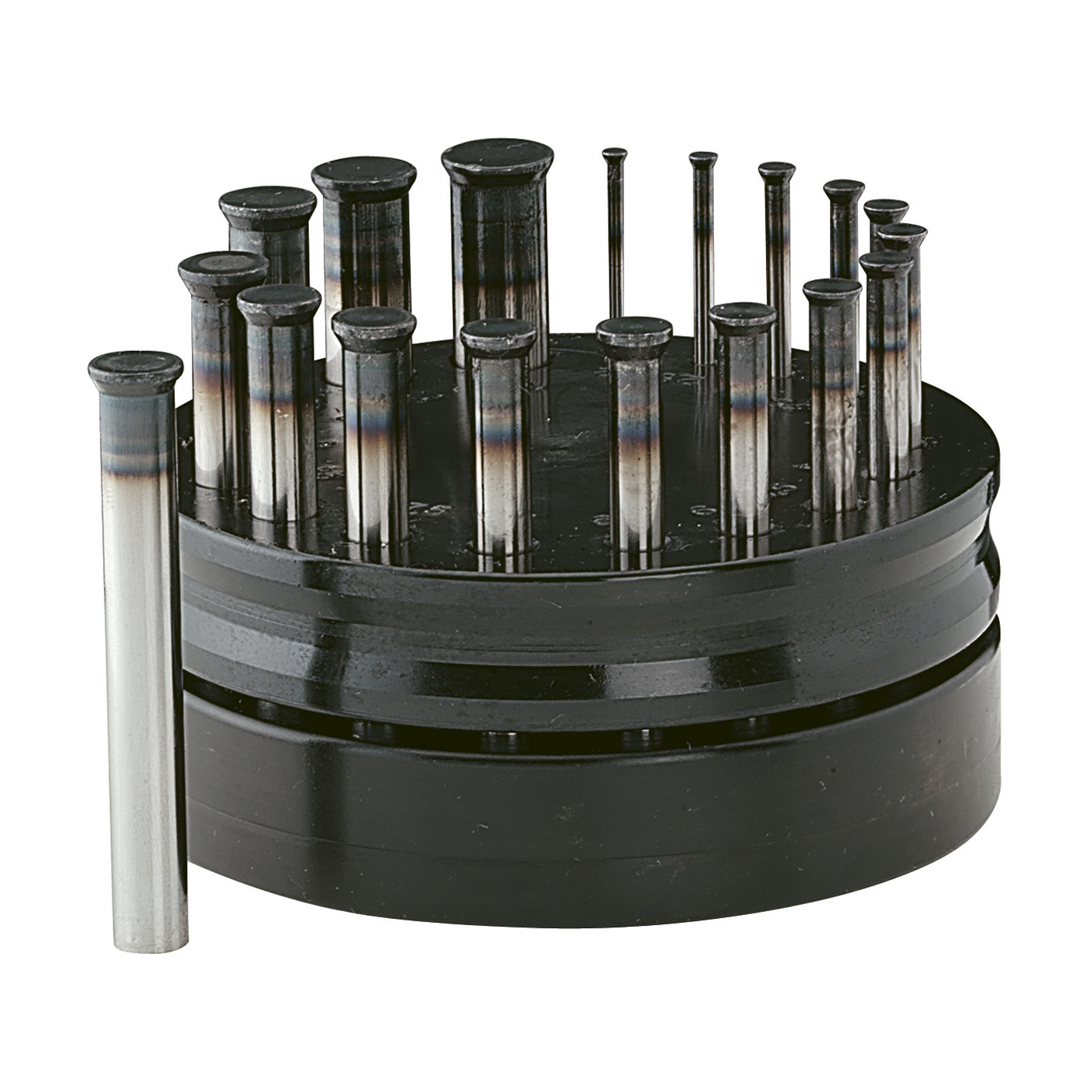 Aushauer-Sortiment, mit 18 Stempeln, ø 2-12 mm - 1 Set