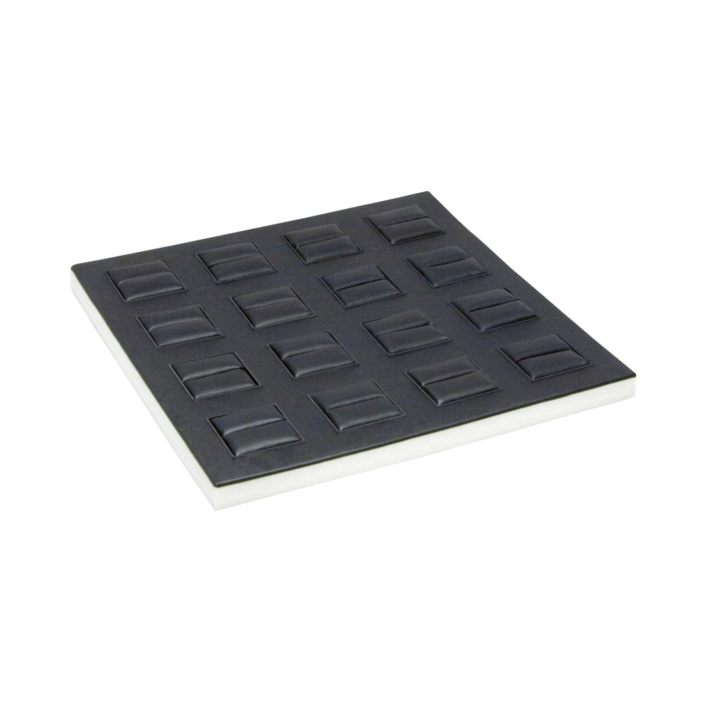 Tray System Inlay, Black, for 16 Rings, 224 x 224 mm - 1 piece