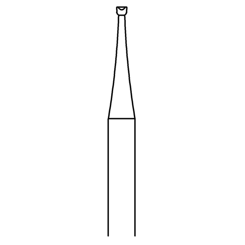 Hollow Drill, Fig. 411, ø 0.9 mm - 1 piece