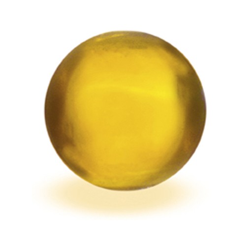Swarovski Citrin, rund, Cabochon, ø 4 mm - 1 Stück