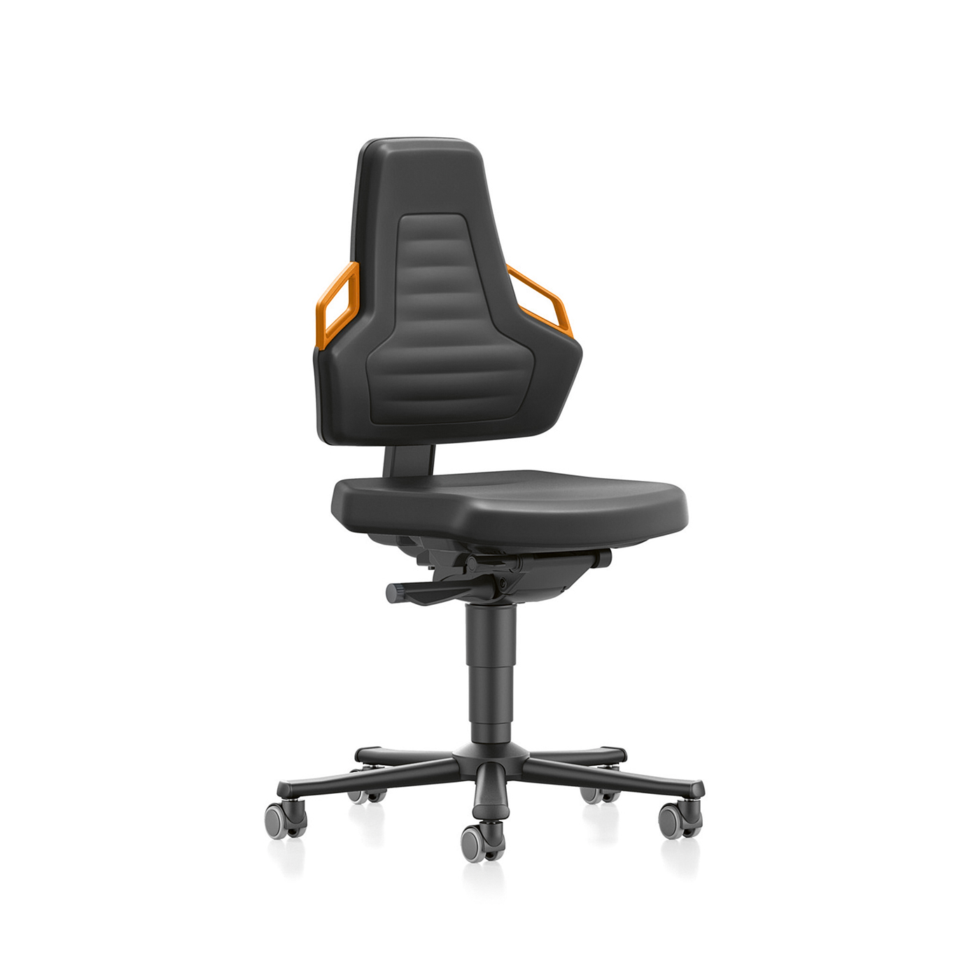 Nexxit 2 Swivel Chair, Integral Foam Black/Orange - 1 piece