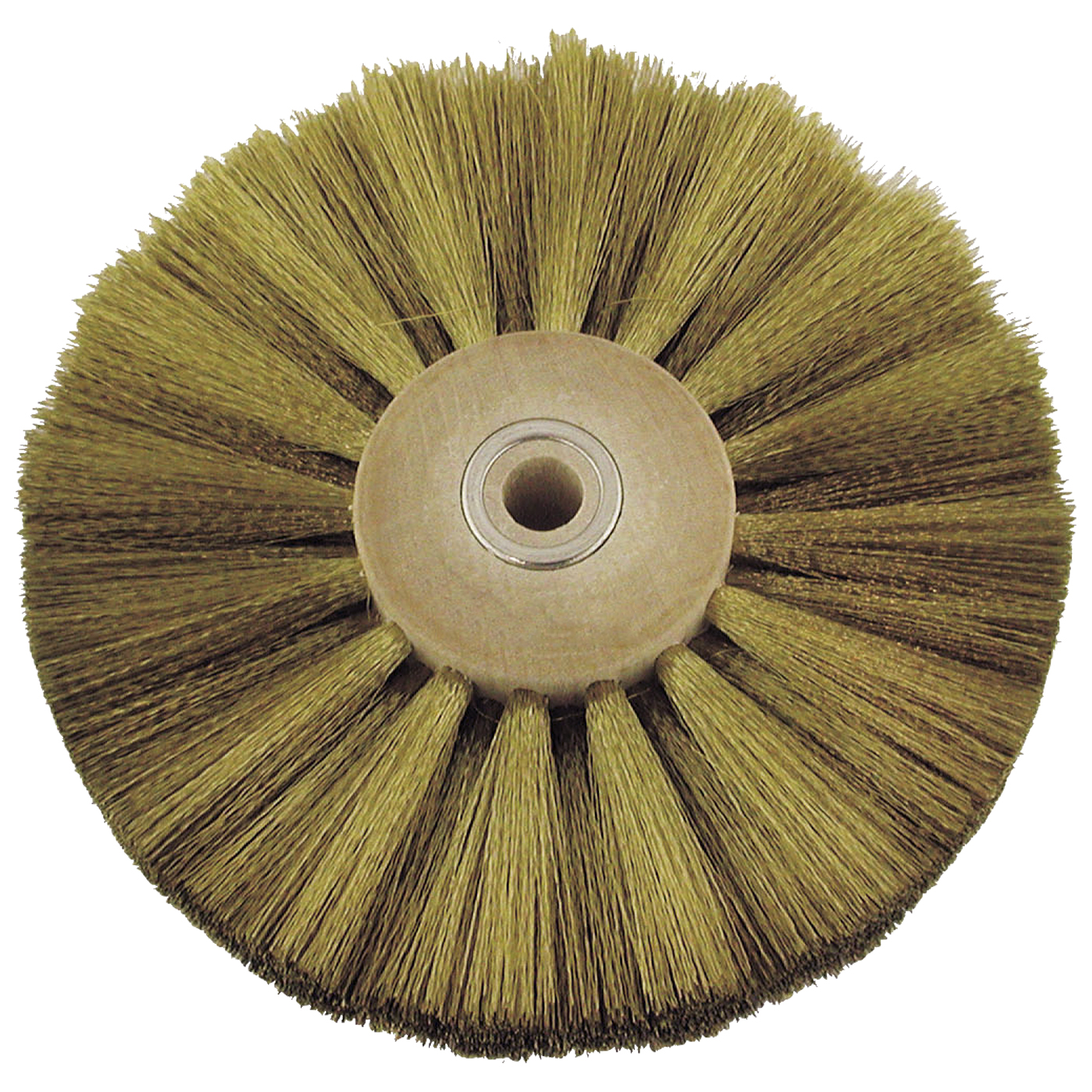 Messing-Rundbürste, 3-reihig, ø 80 mm, Draht-ø 0,10 mm - 1 Stück