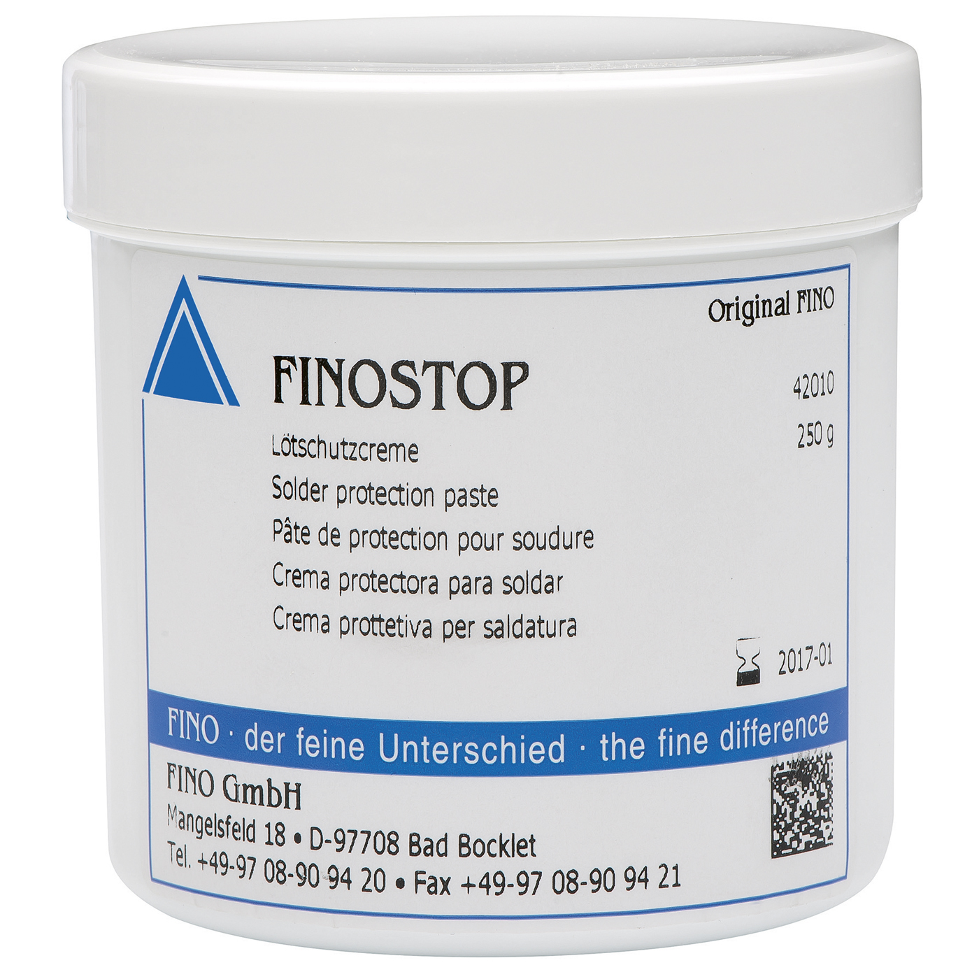 FINOSTOP Lötschutzcreme - 250 g