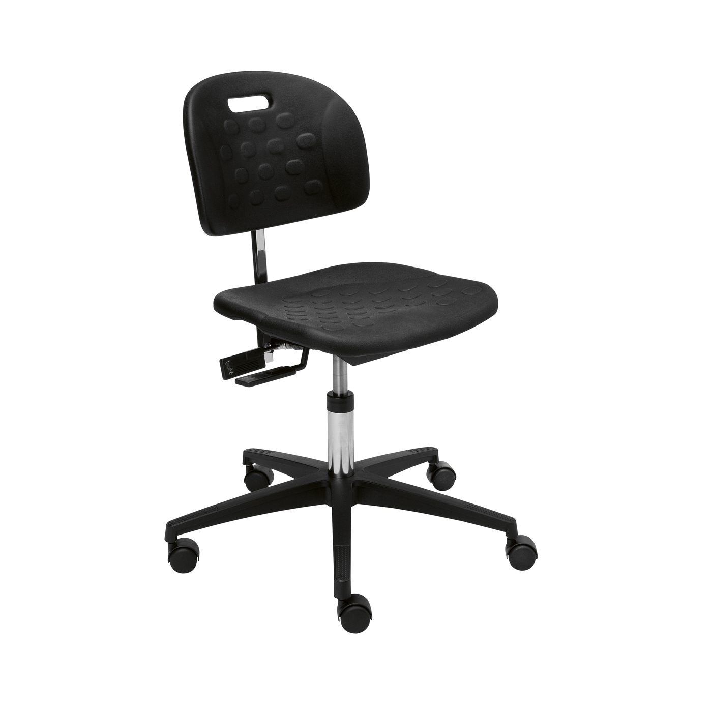 Dauphin Tec Basic Drehstuhl, PC Technik, PU Schwarz - 1 Stück