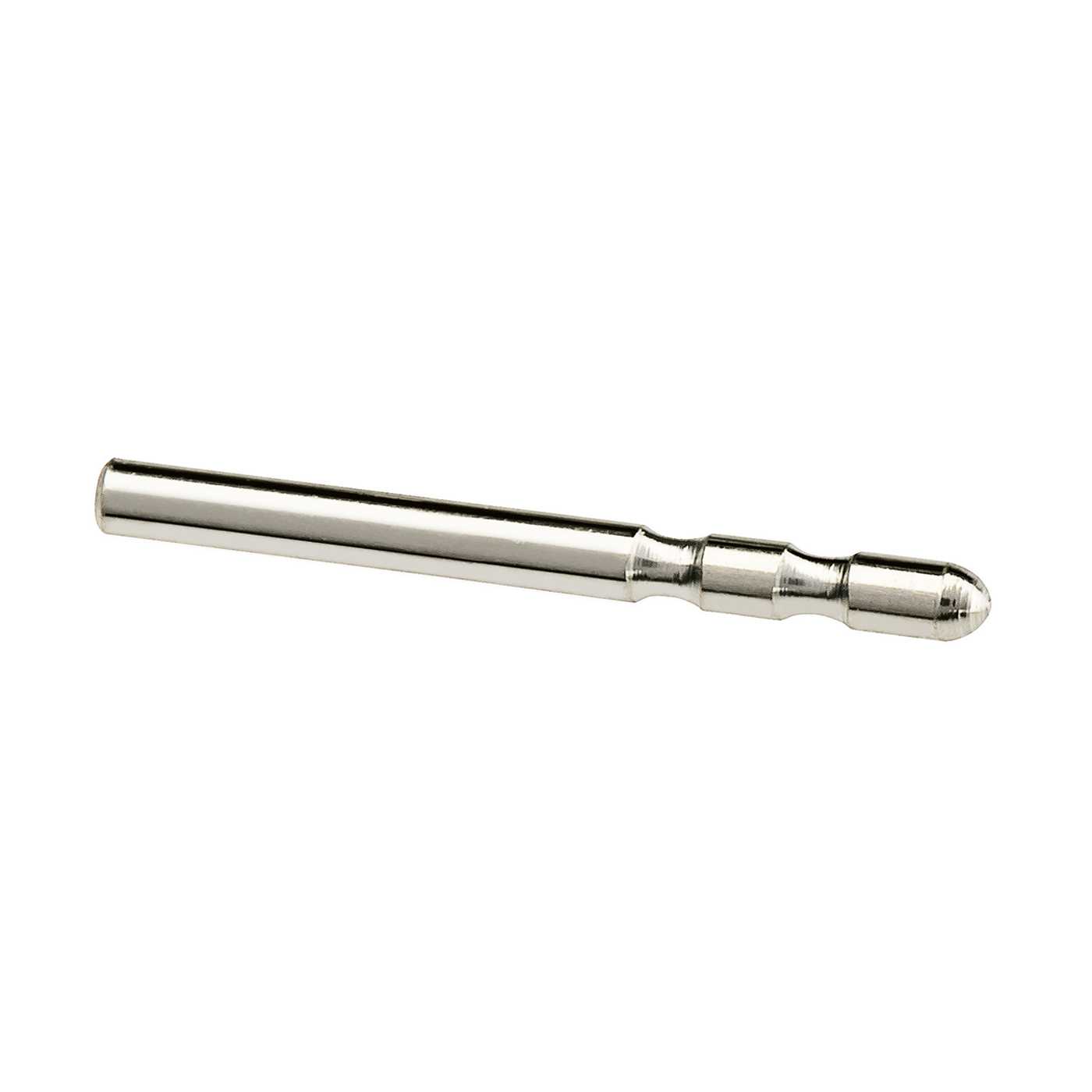 Ear Stud Pin, 585WG, ø 0.9 x 10 mm - 1 piece