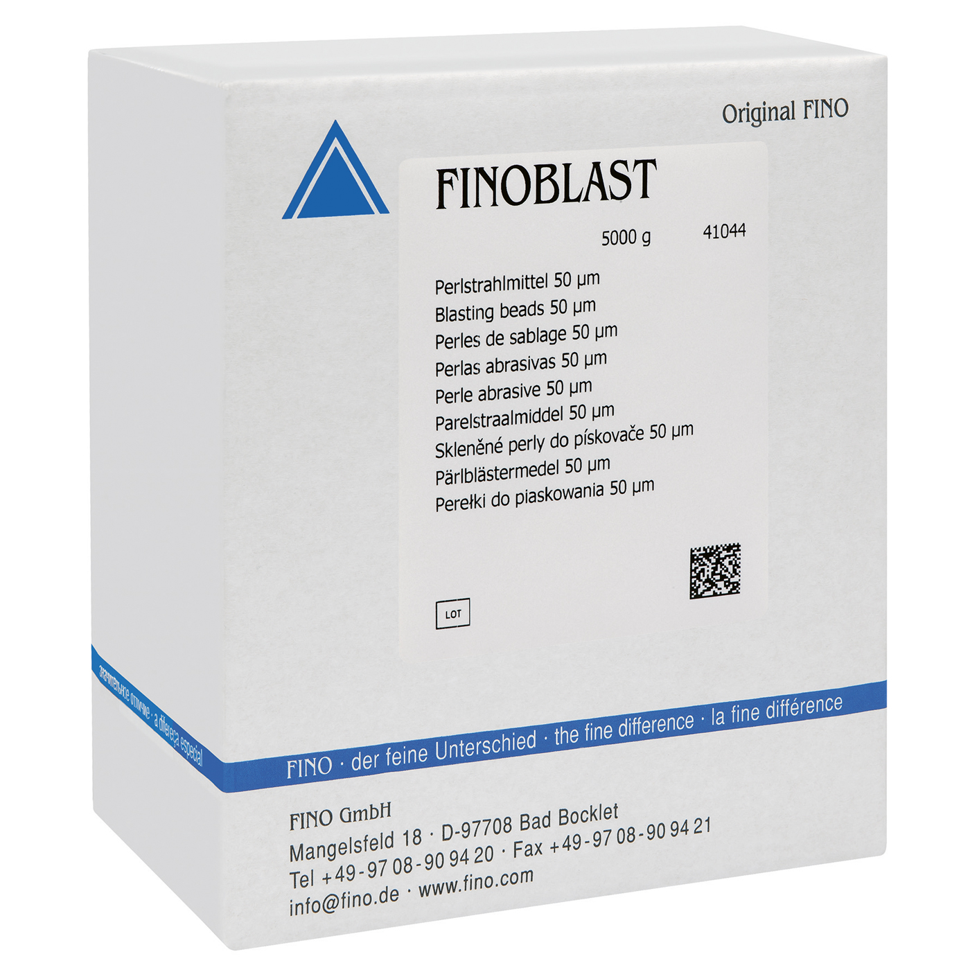 FINOBLAST Perlstrahlmittel, 50 µm - 5000 g FINOBLAST Perlstrahlmittel, 50 µm - 5000 g
