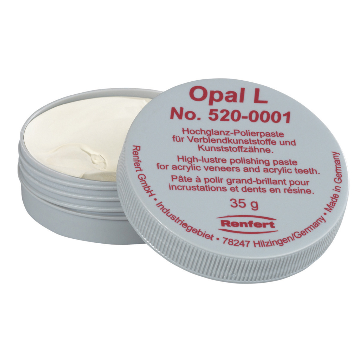 Renfert Opal L Hochglanzpolierpaste - 35 g