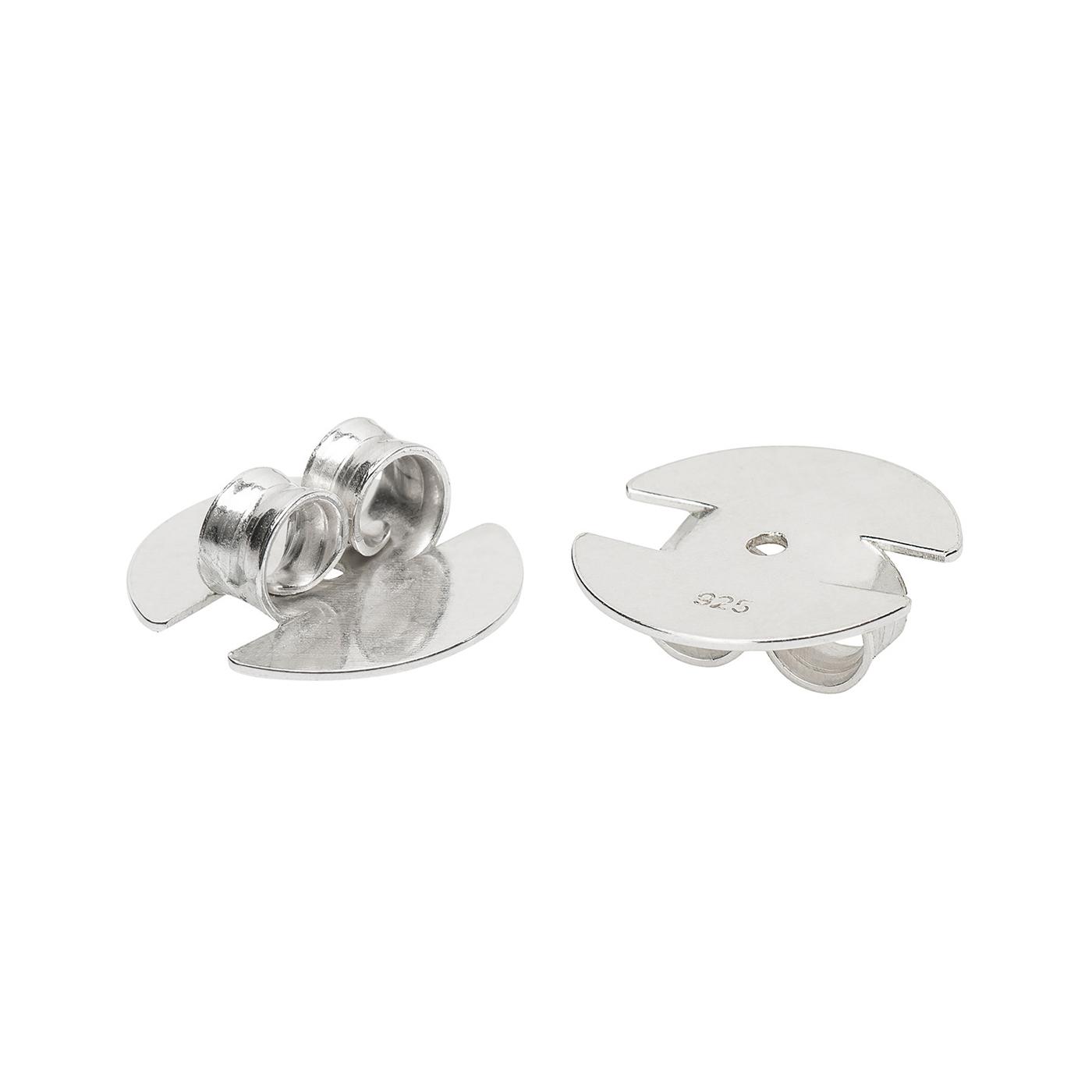 Ear Nut, 925Ag, ø 10 mm - 1 piece