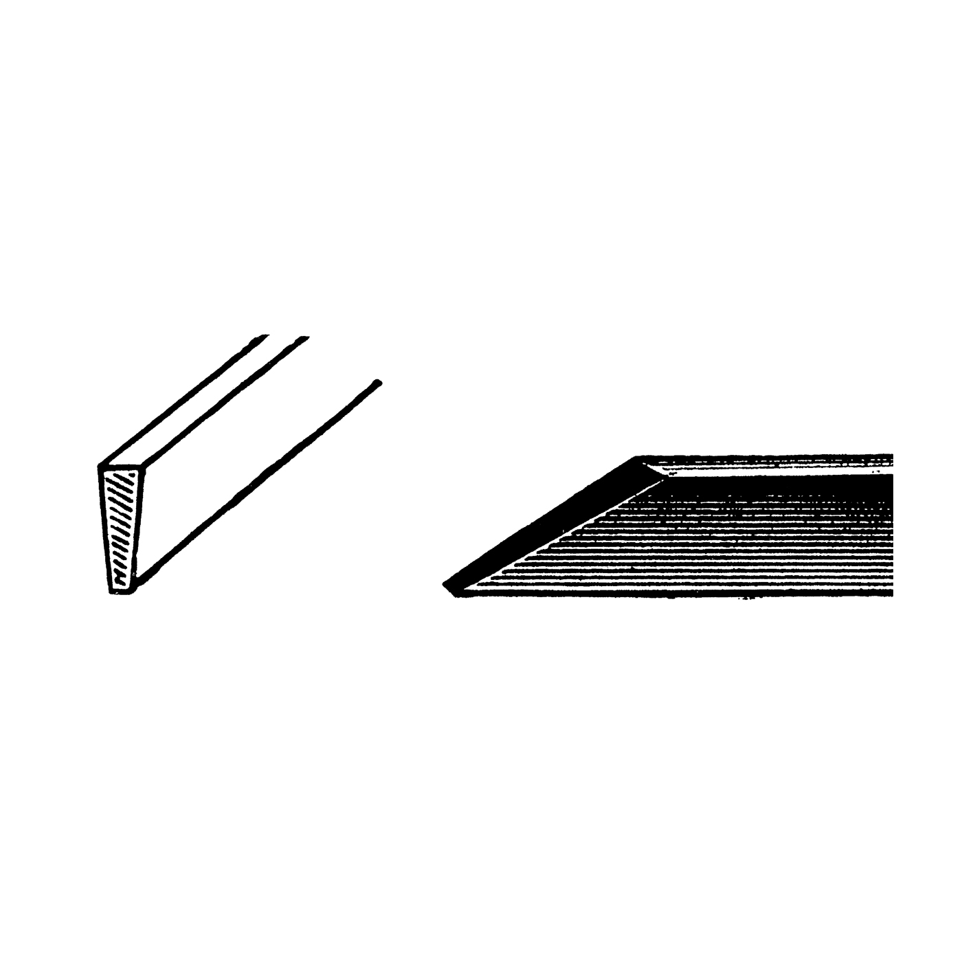 HSS Flat Graver, Size 2 - 1 piece HSS Flat Graver, Size 2 - 1 piece