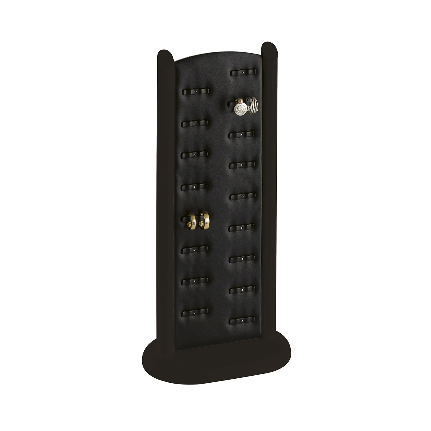 Trauringständer, schwarz, 170 x 115 x 395 mm, für 17 Paare - 1 Stück