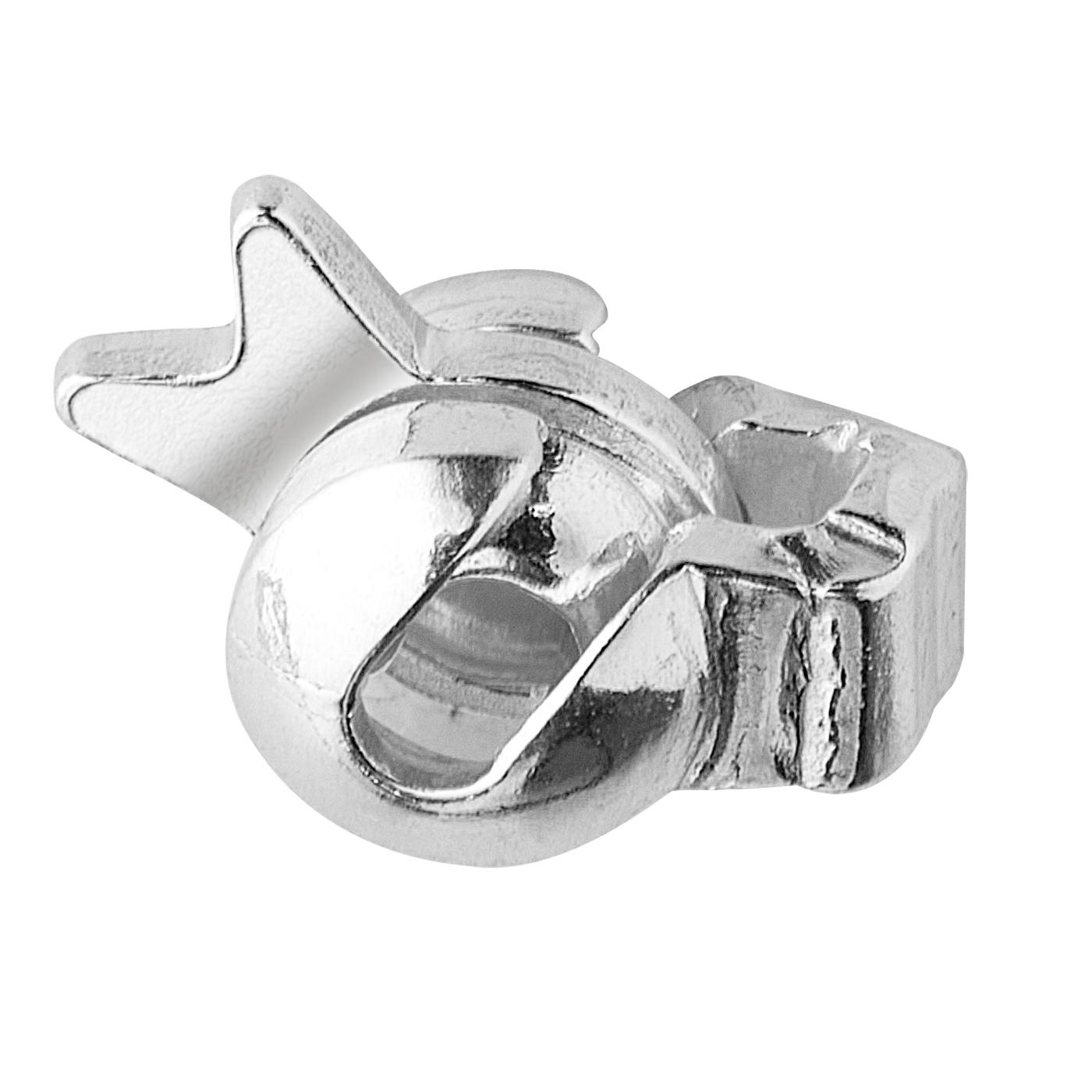 Kugelhaken, 925 Ag, ø 4 x 7 mm - 1 Stück