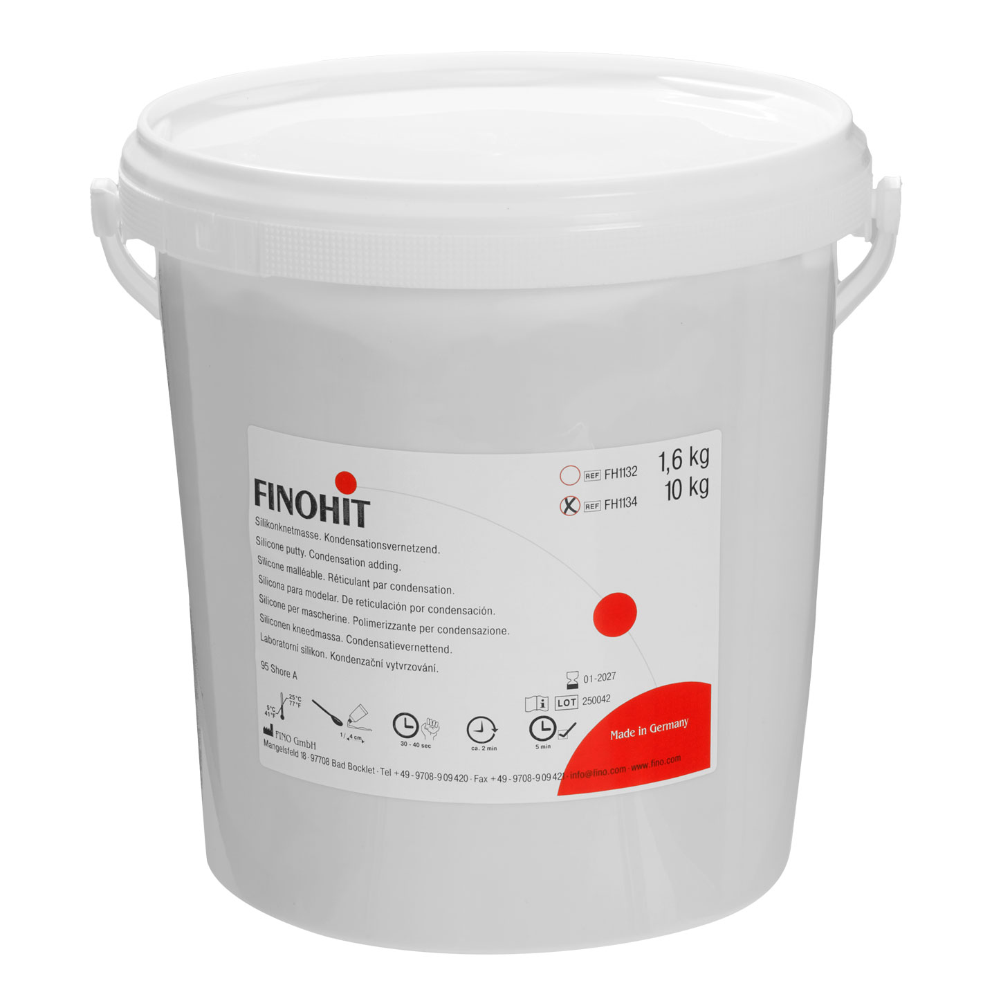 FINOHIT Silikonknetmasse - 10000 g