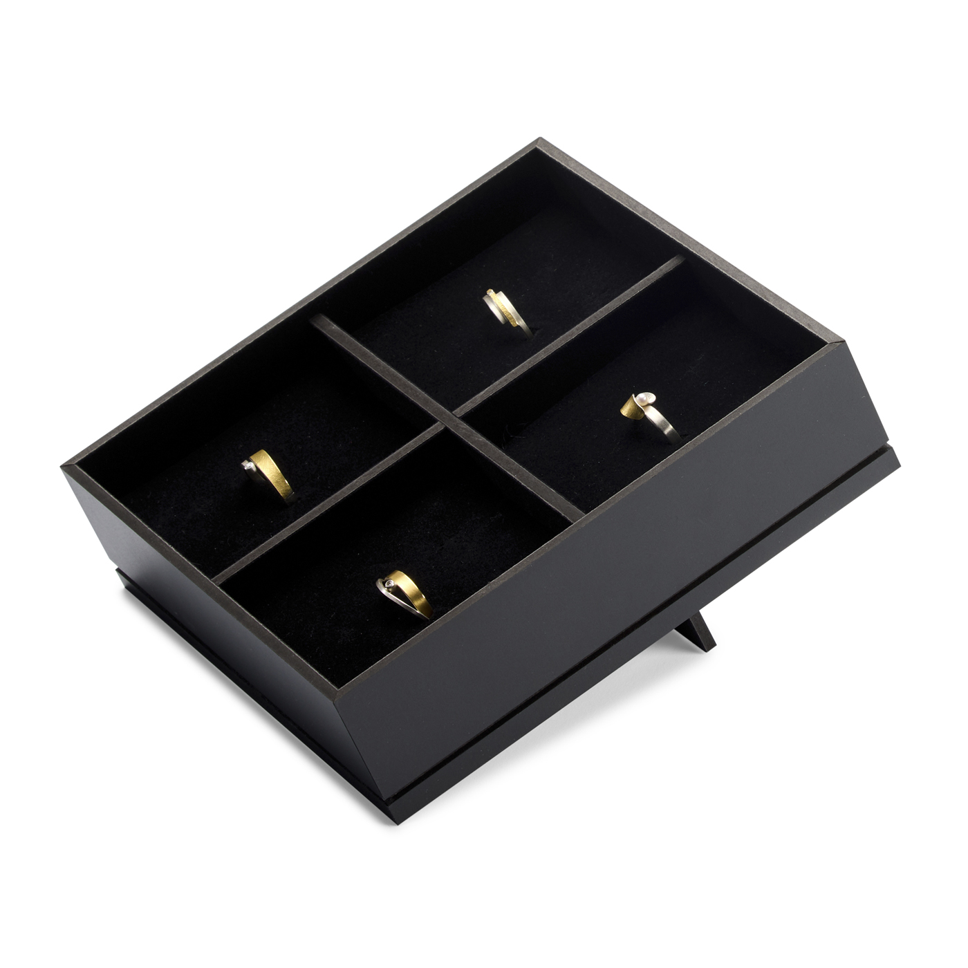 PICA-Design Vorlagetablett Ständer, schwarz, 167 x 167 x 7 mm - 1 Stück