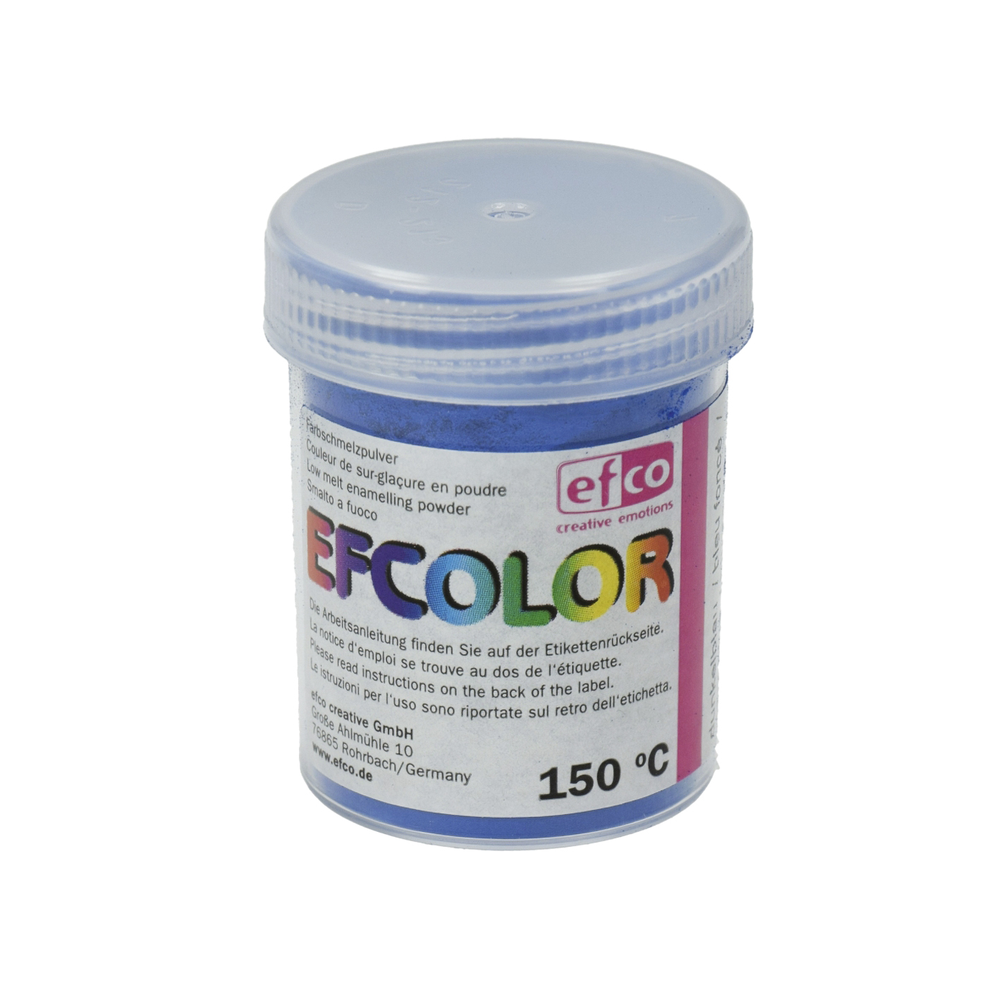 Efcolor Farbschmelzpulver, glitter, türkis - 25 ml Efcolor Farbschmelzpulver, glitter, türkis - 25 ml