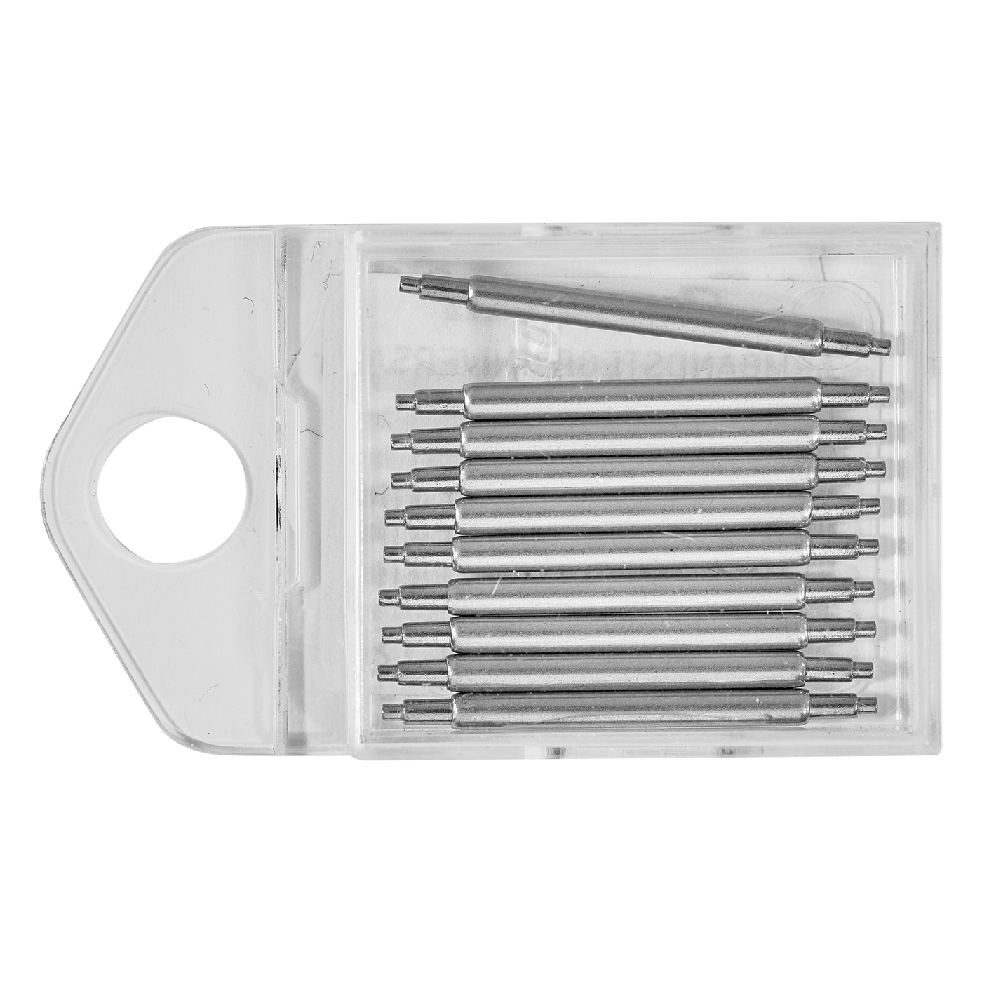 Federstege Universal, Edelstahl, Ø 1,8 mm, 17-21 mm - 10 Stück