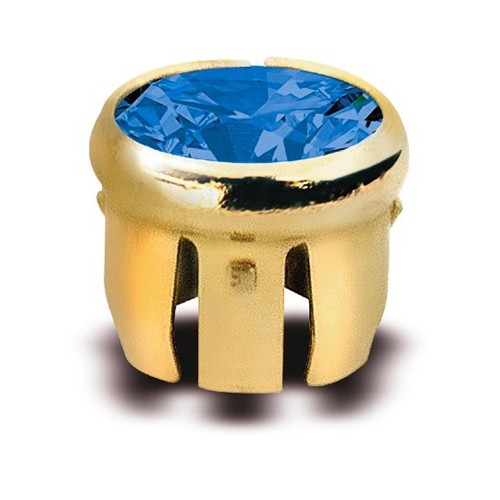 Prong,Sapphire,Ø2.25,750G,l.blue - 1 piece