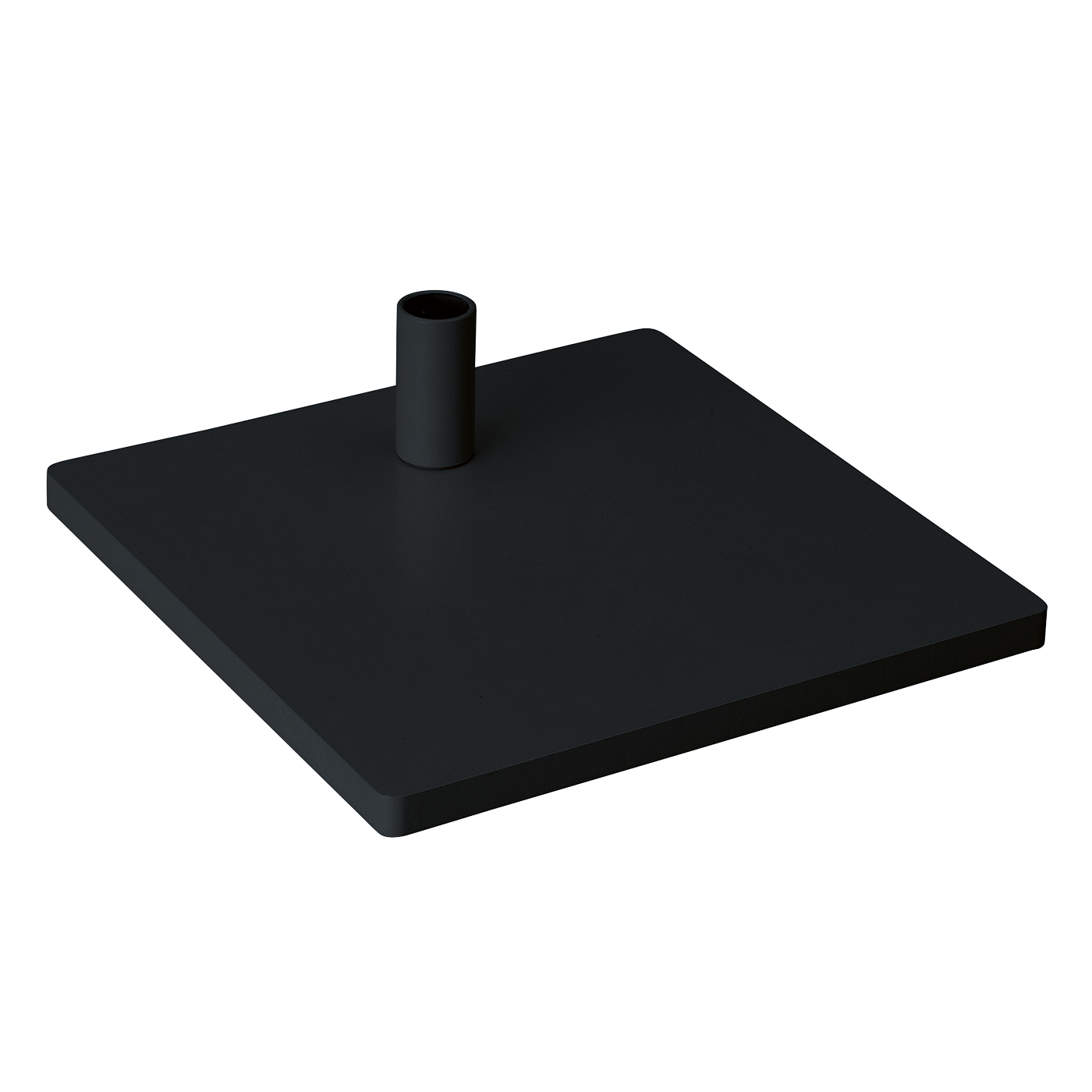 Tabletop Stand, Square, Black, for Para.Mi Bench Light - 1 piece