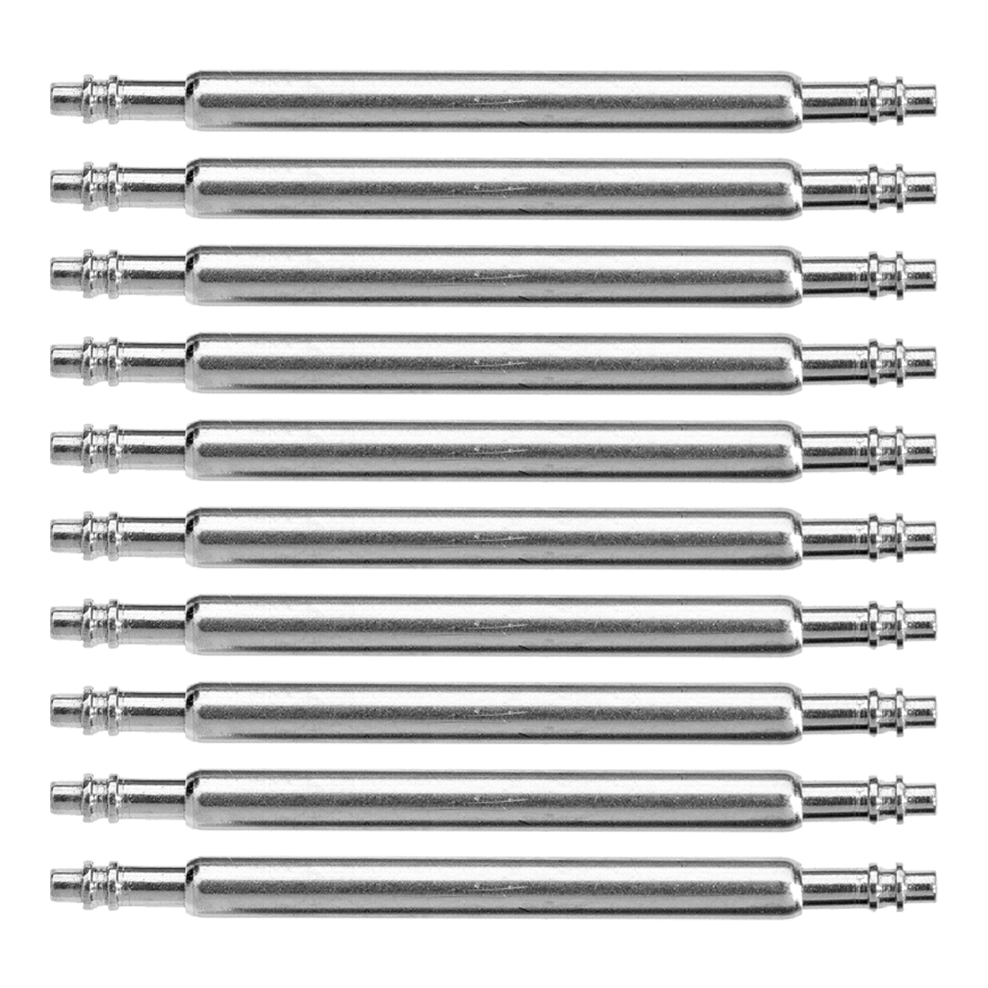 Federstege mit Doppelbund, Edelstahl, Ø 1,5 mm, 18 mm - 10 Stück