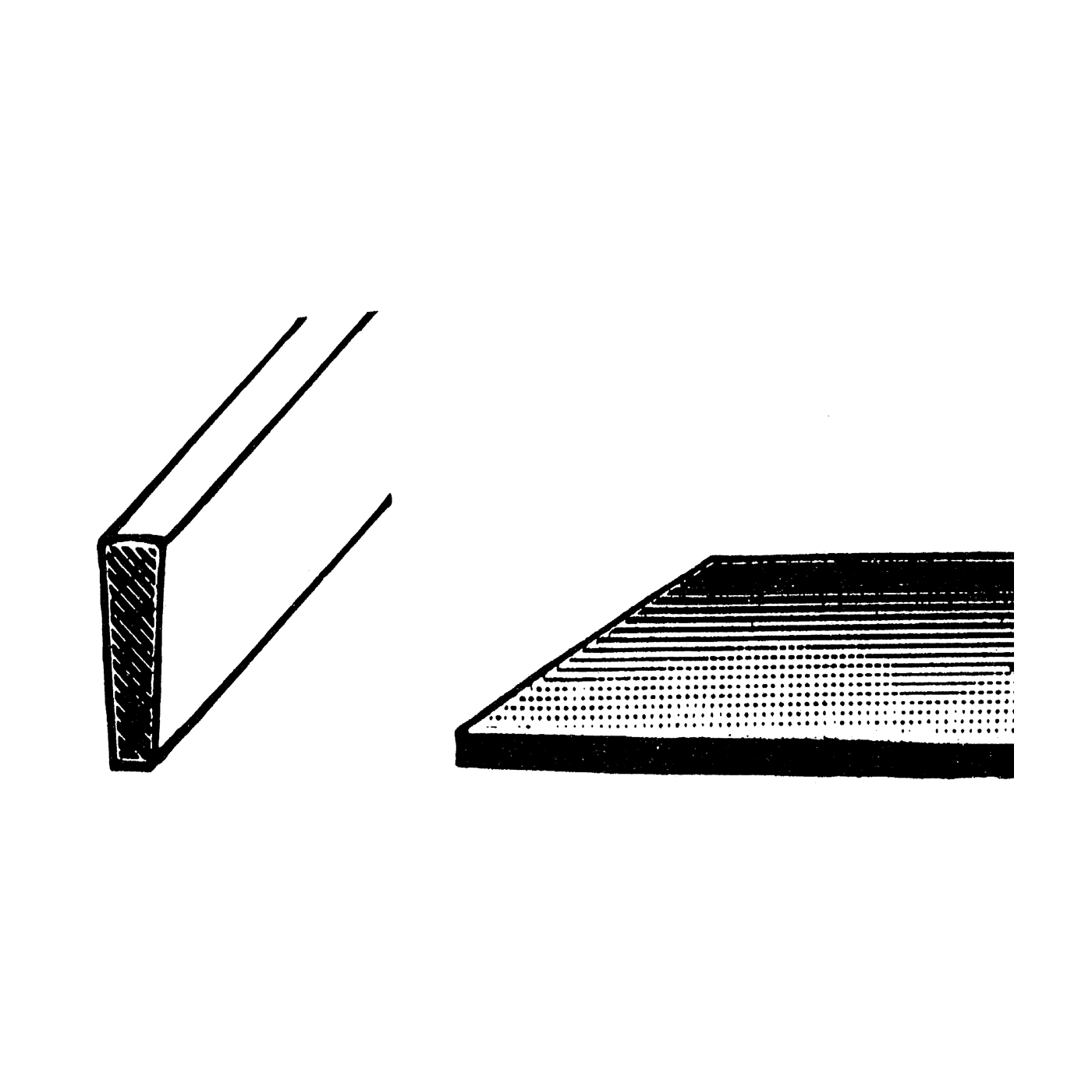 Flat Graver, Size 1 - 1 piece Flat Graver, Size 1 - 1 piece