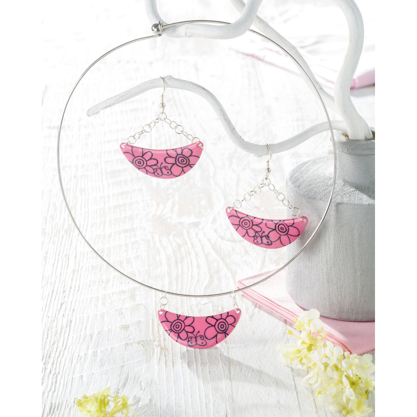 Efcolor Farbschmelzpulver, opak, pink - 25 ml