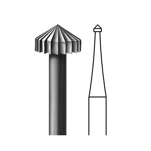 Steinruhfräser, Fig. 413, ø 1,0 mm - 1 Stück