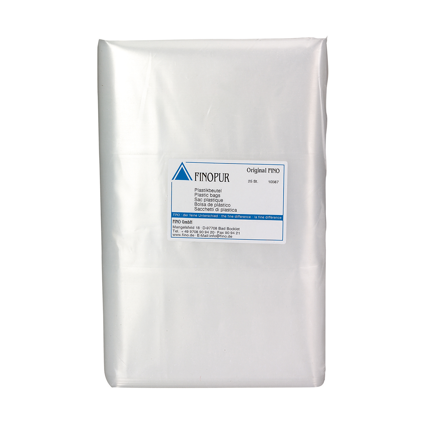 FINOPUR Plastic Bags - 25 pieces