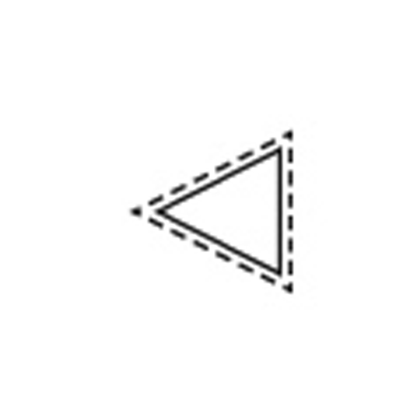 Precision File, Triangular, Cut 4 - 1 piece Precision File, Triangular, Cut 4 - 1 piece
