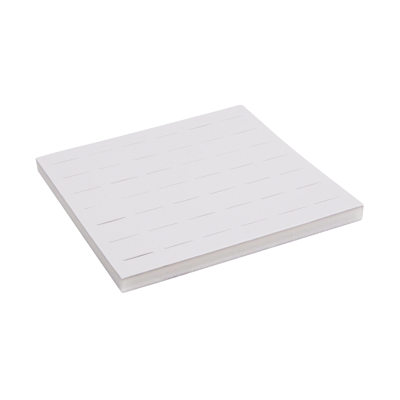 Tray System Inlay, White, for 42 Rings, 224 x 224 mm - 1 piece