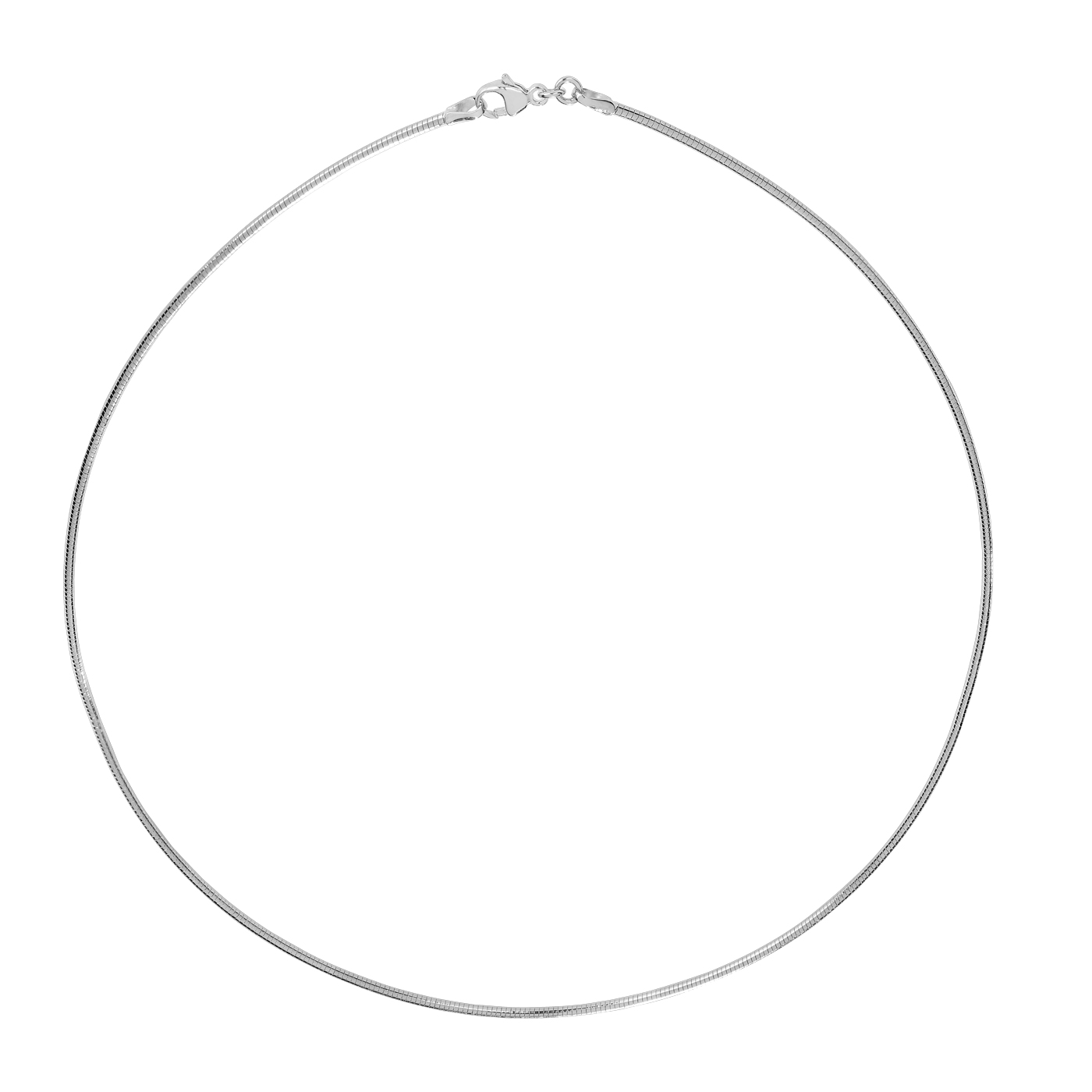 Halsreif Tonda, 585 WG, 1,50 mm, 42 cm - 1 Stück