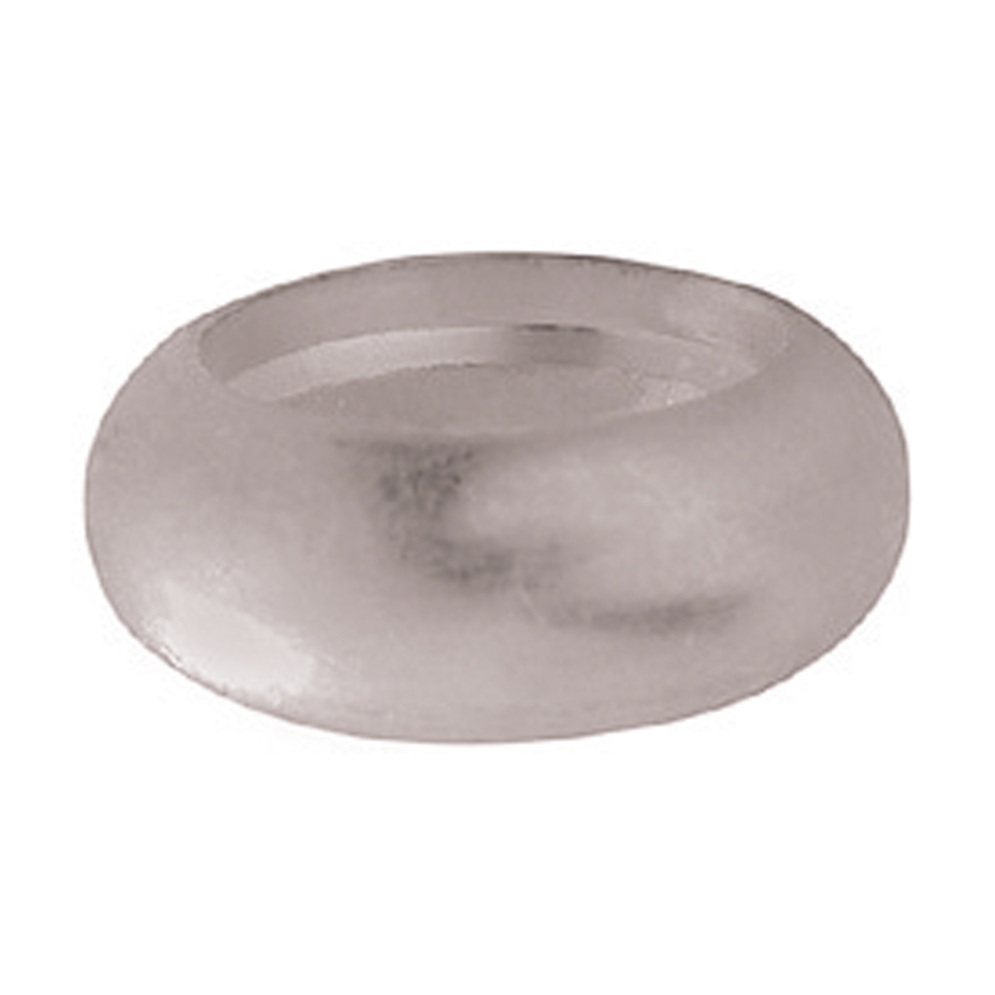 Rim, Round, Curved, 935Ag, Stone ø 3.5 mm - 1 piece