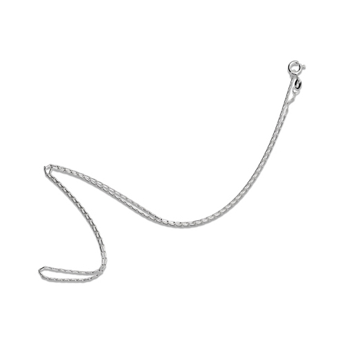 Barleycorn Chain, 925Ag, 1.05 mm, 45 cm - 1 piece