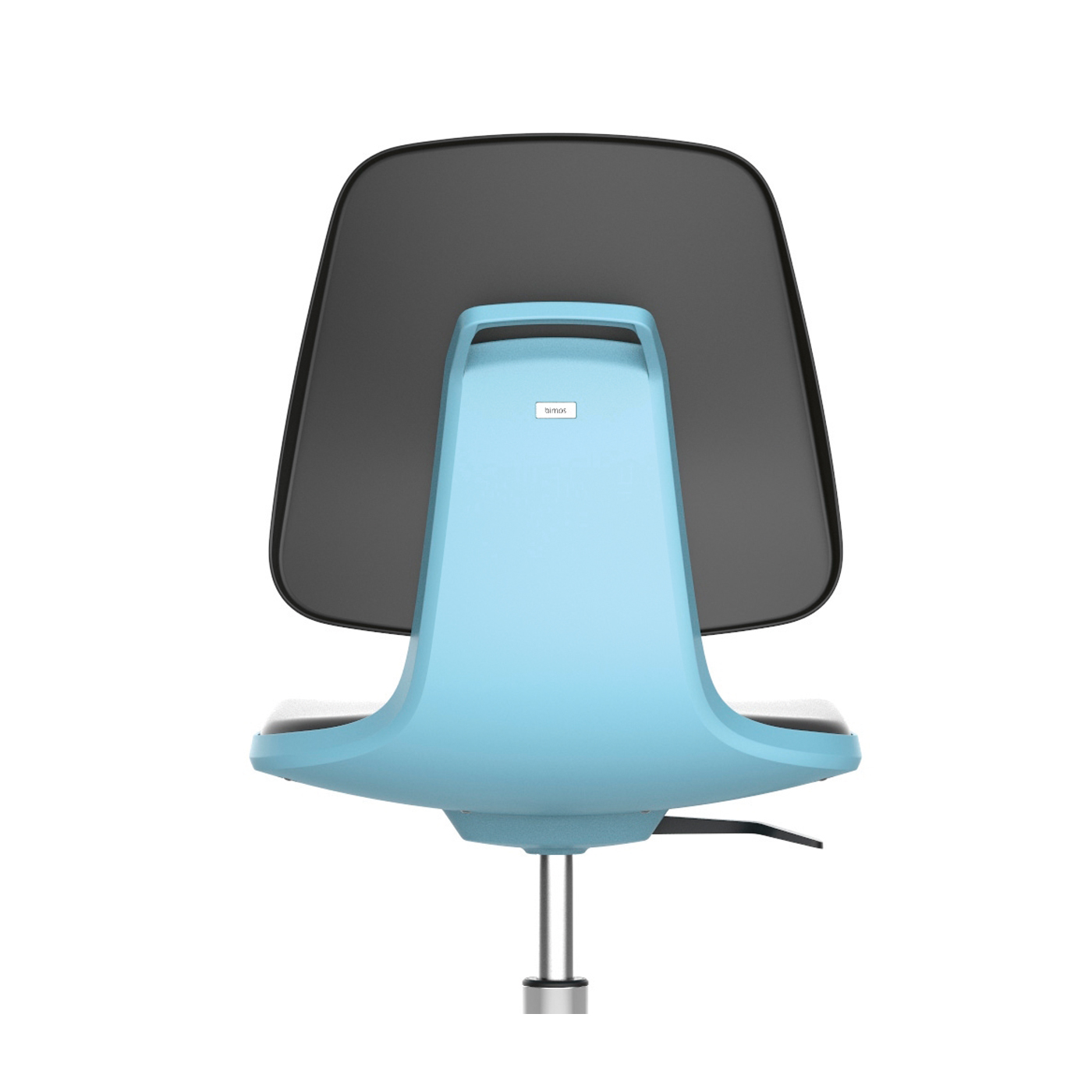 Labsit Swivel Chair, Blue/Black - 1 piece