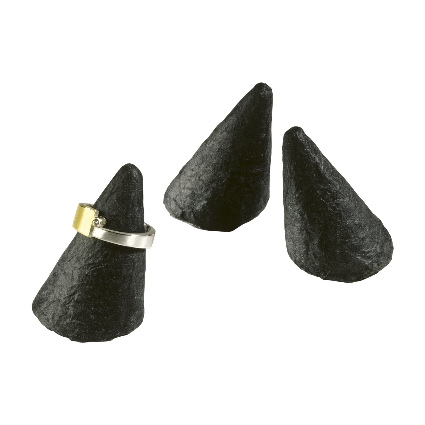 Ringhalter, schwarz, ø 30 mm - 5 Stück