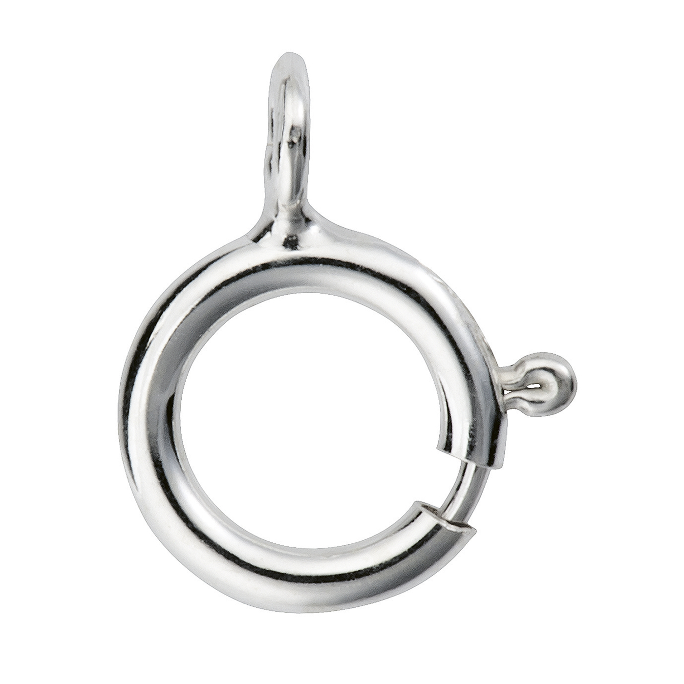 Spring Ring, 925Ag, ø 8 mm - 1 piece