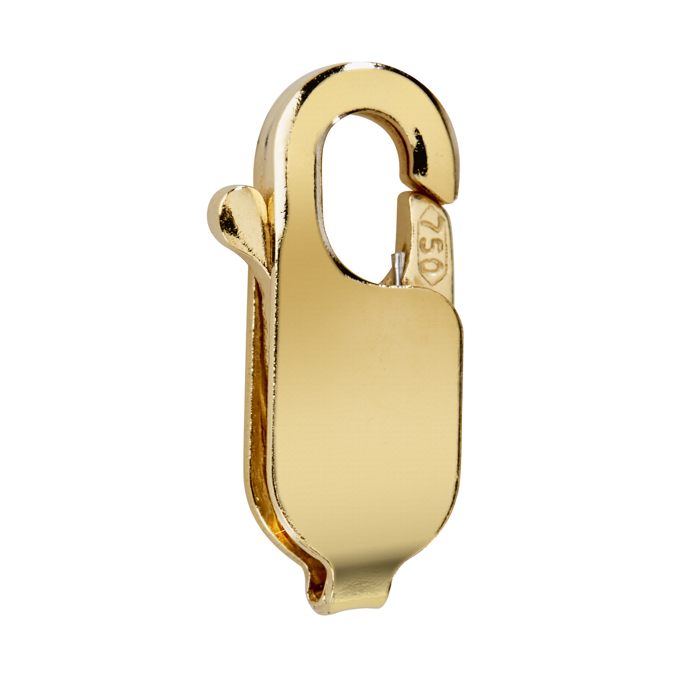 Karabiner, 750 G, 5 x 12 mm, flache Form - 1 Stück