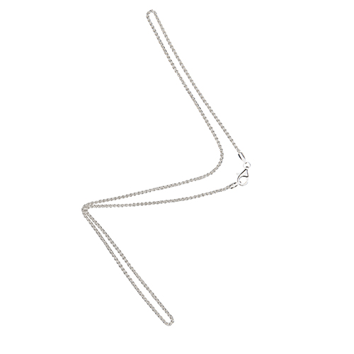 Zopfkette, 925 Ag, 1,30 mm, 42 cm - 1 Stück Zopfkette, 925 Ag, 1,30 mm, 42 cm - 1 Stück