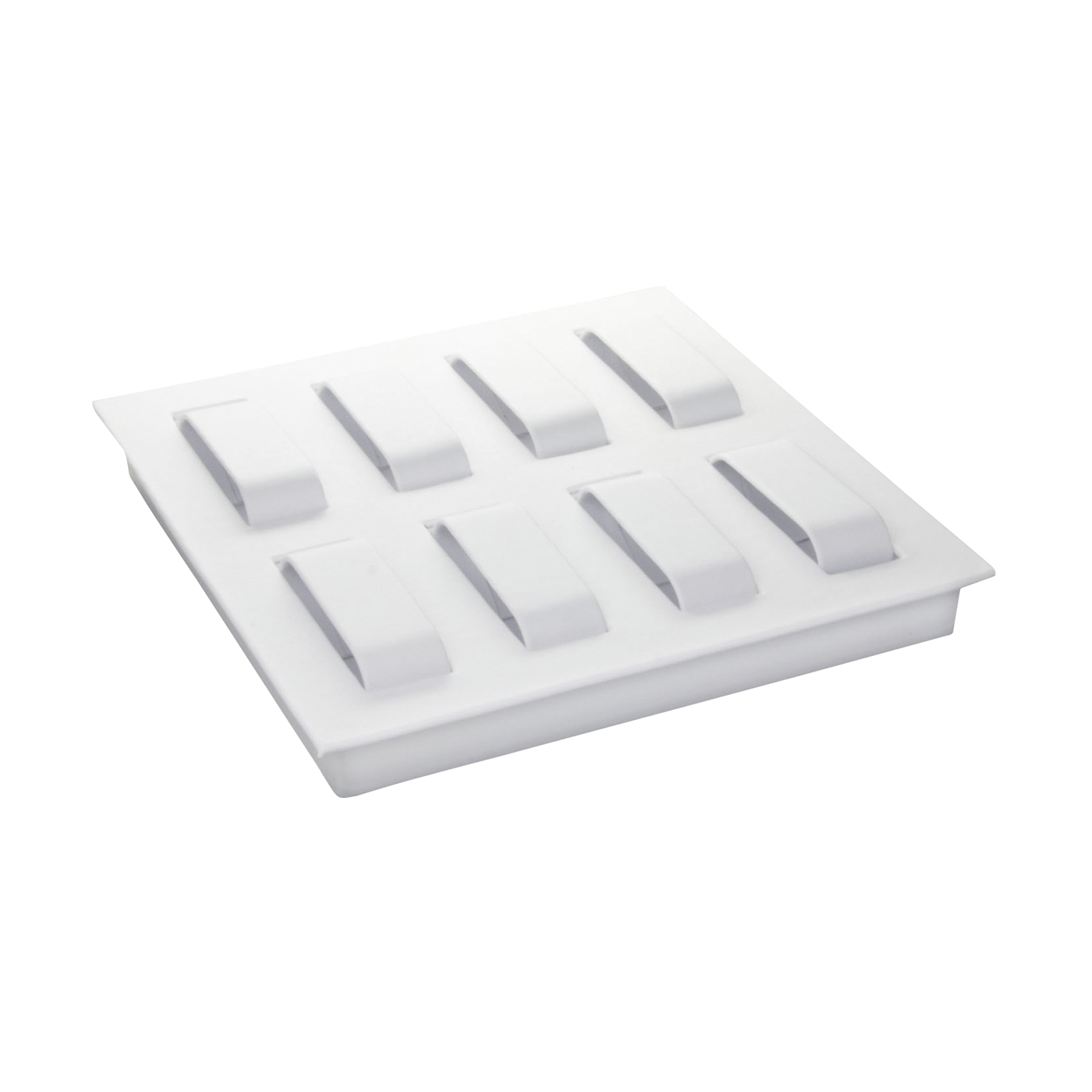 Tray System Inlay, White, for 8 Watches, 224 x 224 mm - 1 piece