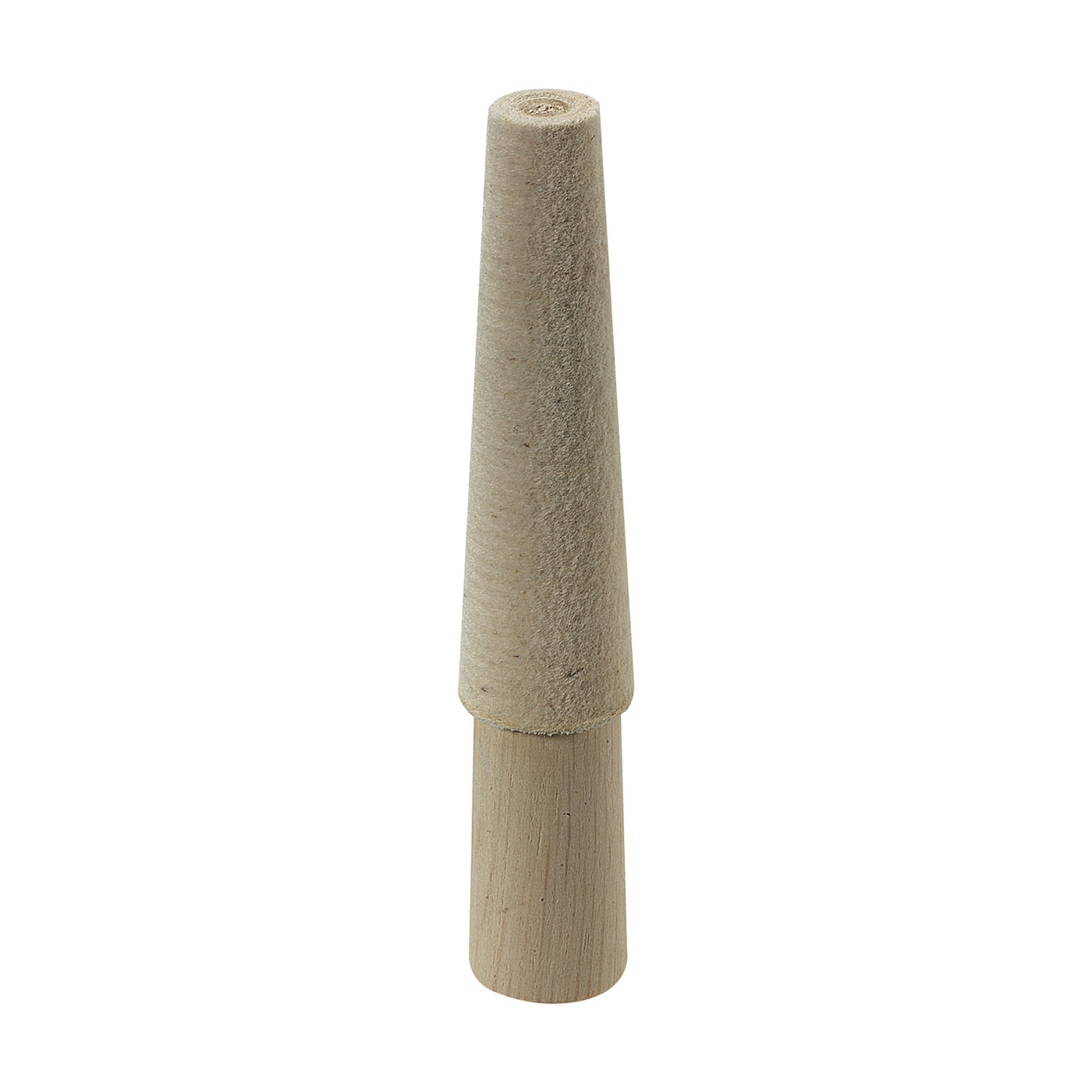 Felt Buff, Fine, White, with Shank - 1 piece