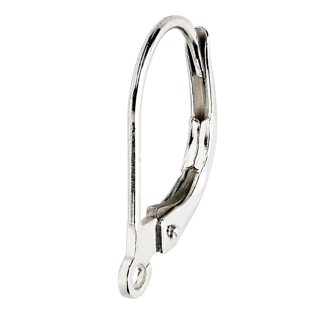 Patentbrisur, 925 Ag, 9 x 14 mm - 1 Stück