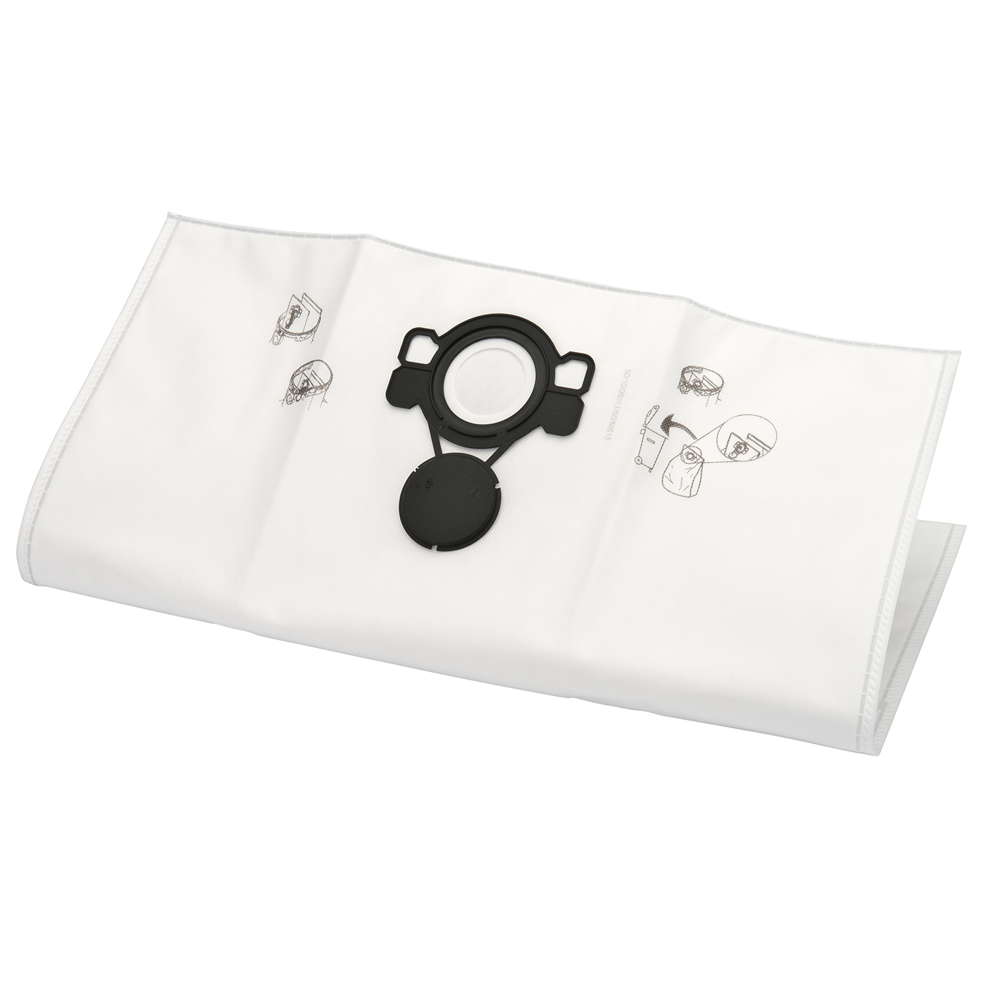 Filter Bags Fleece, 40 l, for FINO DUSTEX - 5 pieces
