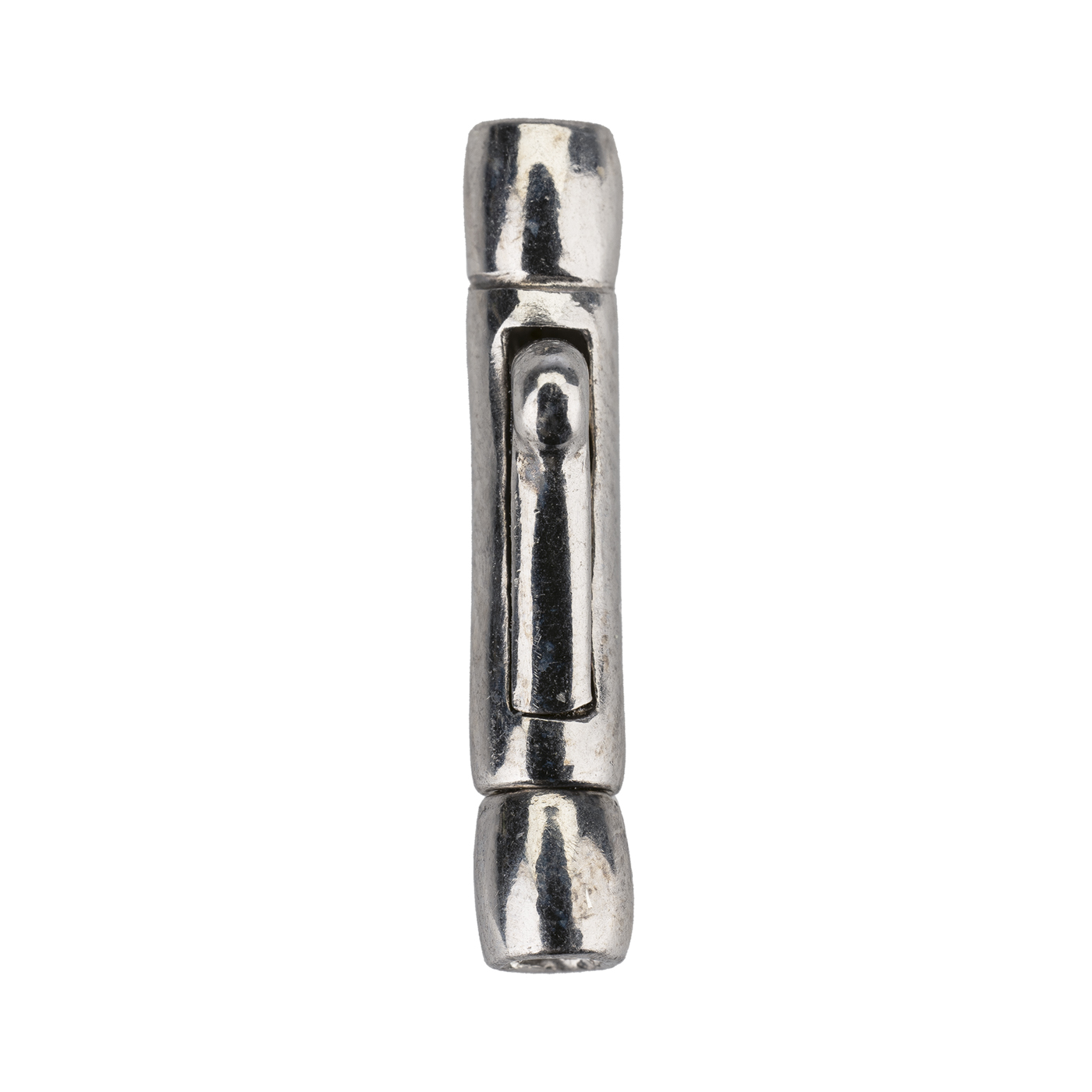 Krokodilverschluss, 925 Ag, Innen-ø 1,9 mm - 1 Stück Krokodilverschluss, 925 Ag, Innen-ø 1,9 mm - 1 Stück