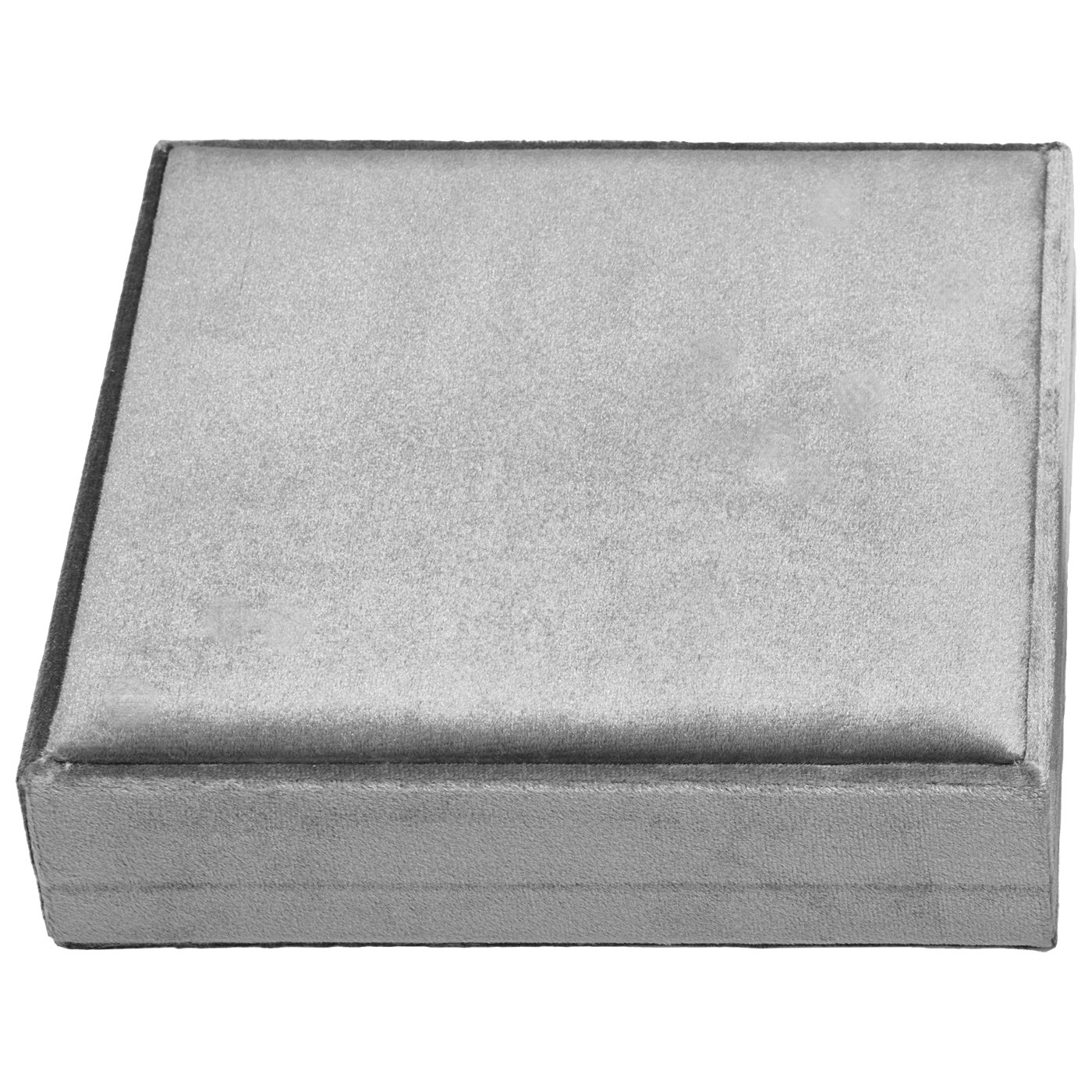 Socases Schmucketui "Classic", anthrazit, 190 x 190 x 45 mm - 1 Stück